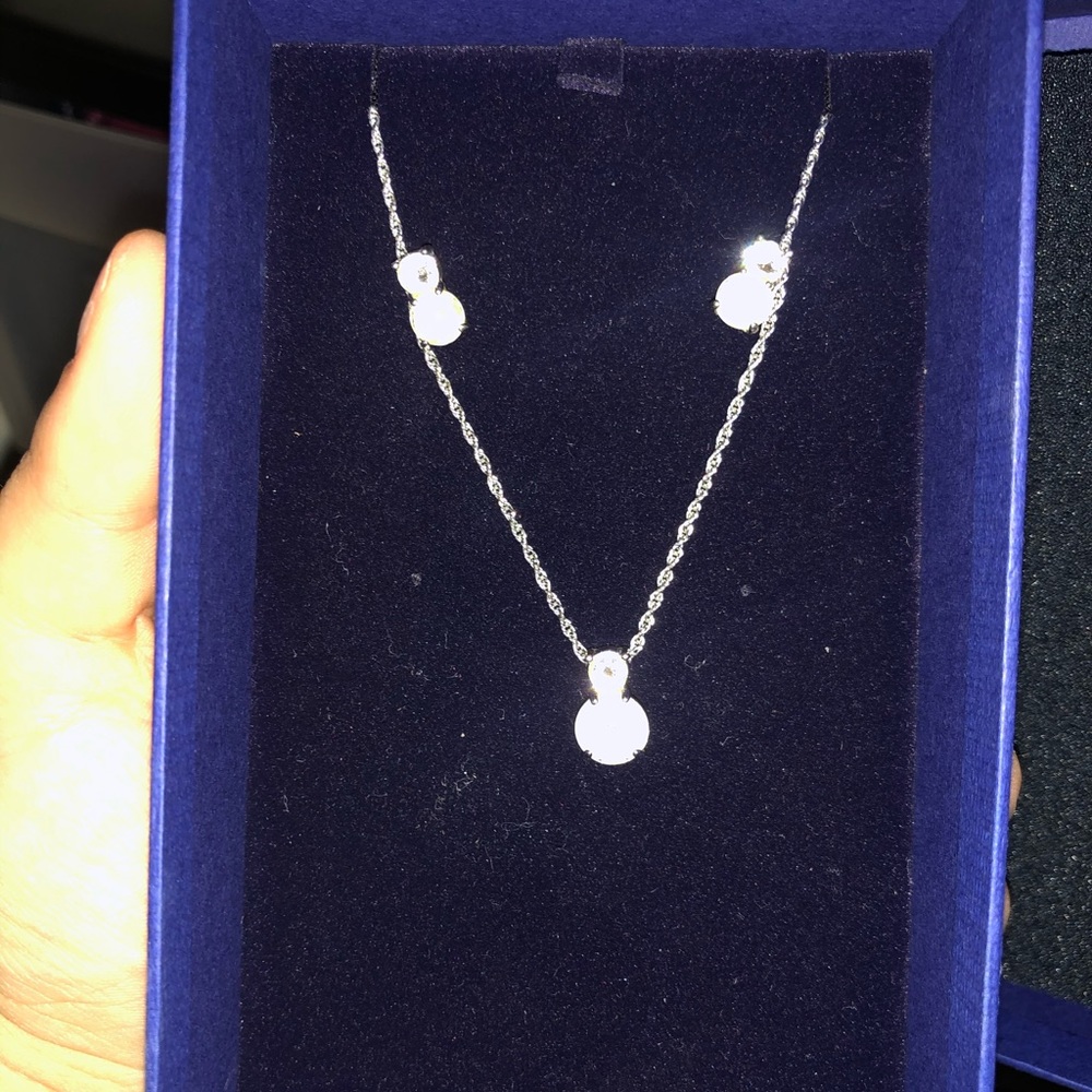 swarovski earrings and necklace set